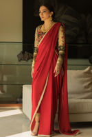 Picture of Deep Red Saree (SRE124)