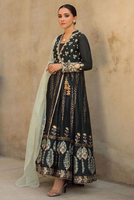 Black Angharkha (KTD3257)