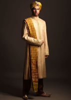 Picture of Golden sherwani