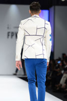 Picture of Block white- black  jacket