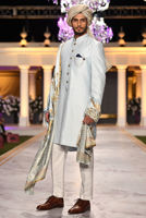 Picture of Sky blue sherwani