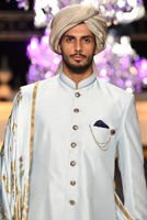 Picture of Sky blue sherwani