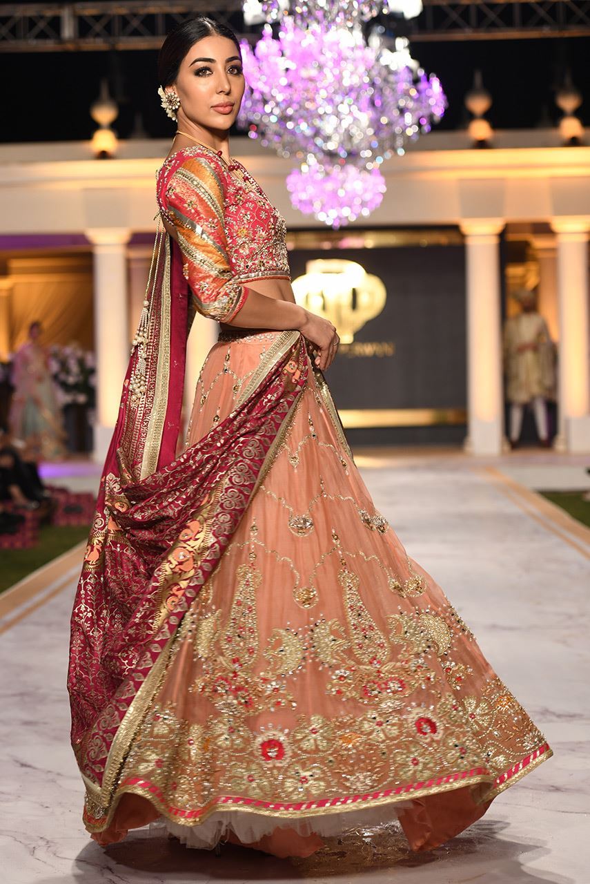 Picture of Coral Lehnga