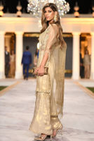 Picture of Gold shimmer silk (DRS1057)