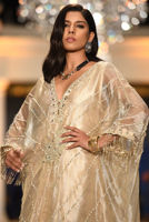 Picture of Sheer lame kaftan (DRS1059)