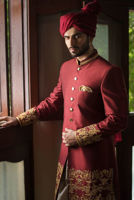 Picture of Carmine sherwani