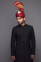 Picture of Classic black sherwani