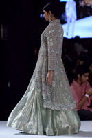 Picture of Silver grey peplum (KTD2961)